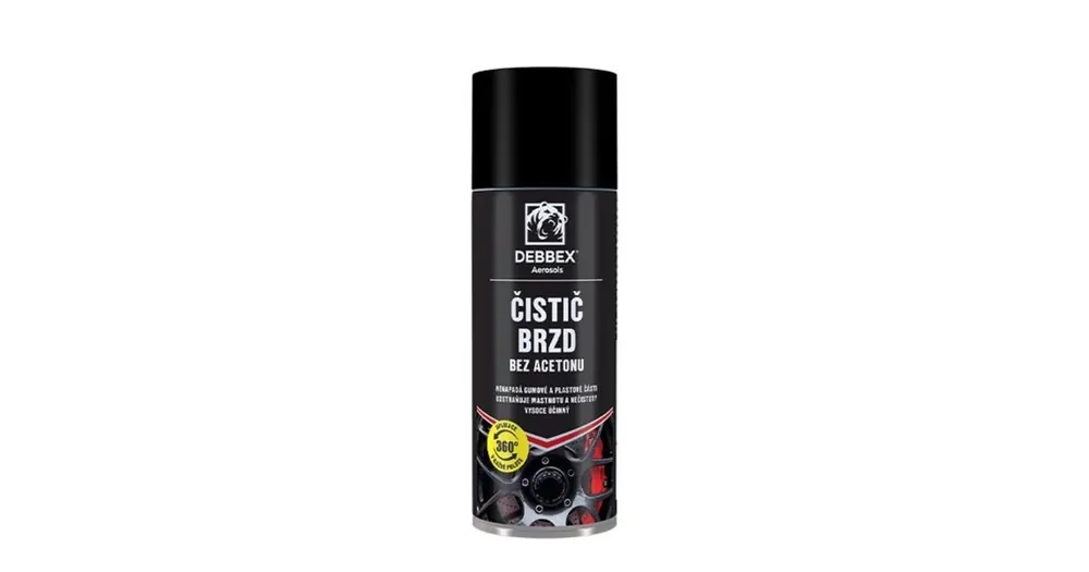 Čistič brzd bez acetonu DEBBEX, 400ml