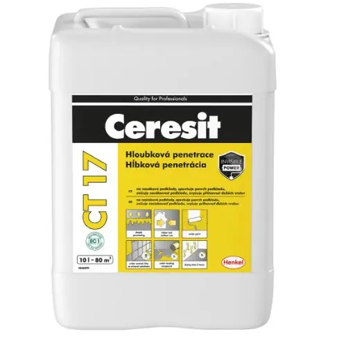 CERESIT - Hloubková penetrace CT17 10l /2005228/