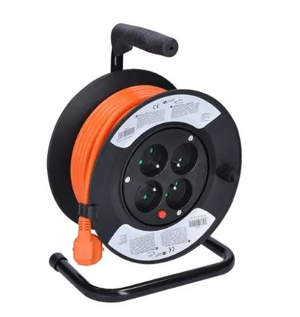 4z prodlužovací přívod na bubnu, 15m, oranž. kabel 3x 1,5 /PB23O/