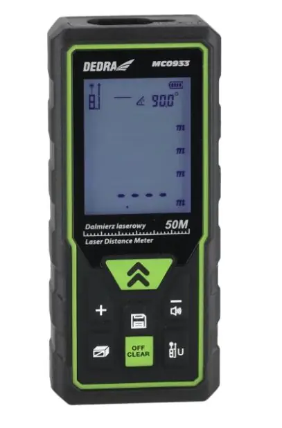 DEDRA - Laserový dálkoměr 50m MC0933