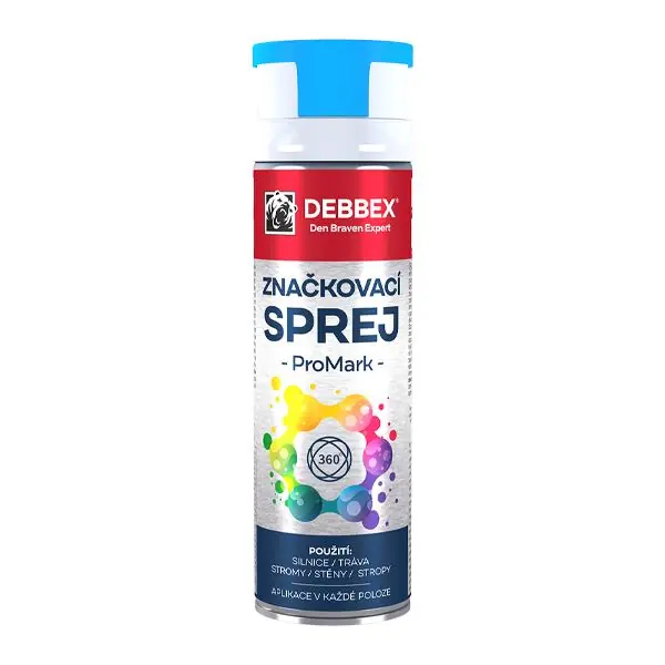 Den Braven-Značkovací sprej PROMARK 500ml TP00003DBX modrá