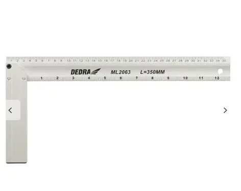DEDRA - Stavební úhelník 350x160 mm ML2063