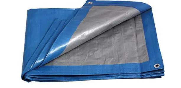 Plachta zakrývací PROFI 3x5m 140g modro-stříbrná /25215.01/