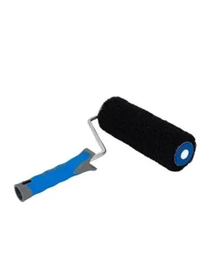 Váleček pro nanášení jemných omítek, 230 mm, černý, s držákem