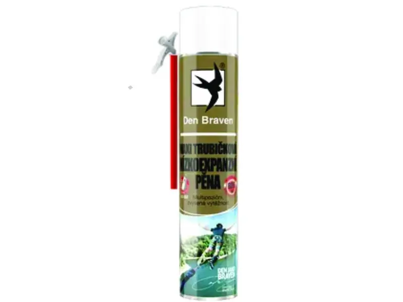 Pěna nízkoexpanzní trubičková 500ml - žlutá