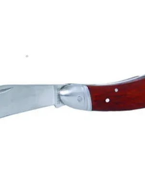 Nůž sklápěcí štěpařský 110mm /185mm - nerez/dřevo FESTA