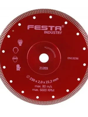 Diamantový kotouč universální 200x2,0mm /25,4mm INDUSTRY FESTA