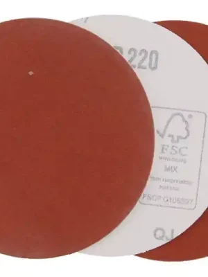 Výsek 125mm / zrno 220 - 0 otv. suchý zip FESTA 3ks