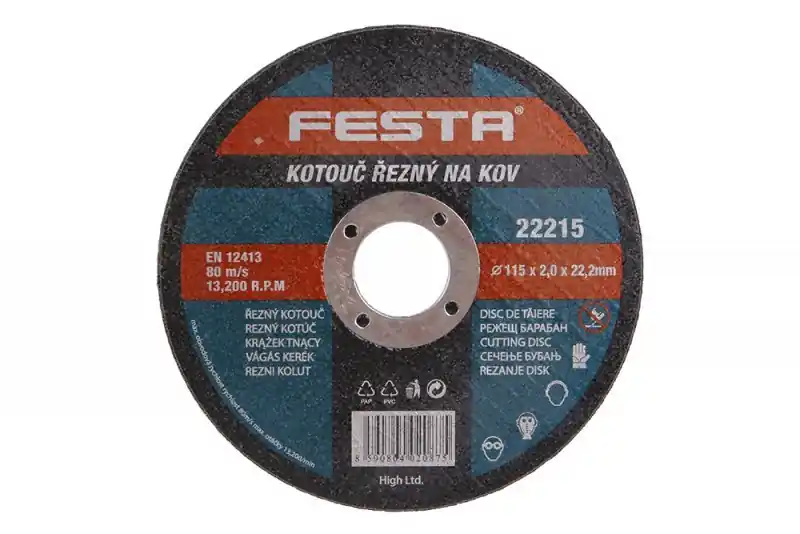 Řezný kotouč na kov a litinu /22,2mm FESTA