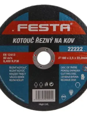Řezný kotouč na nerez 150x1,2mm /22,2mm FESTA