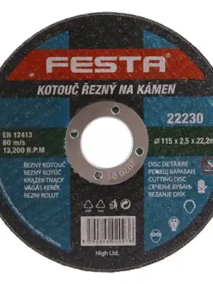 Řezný kotouč na kámen /22,2mm FESTA