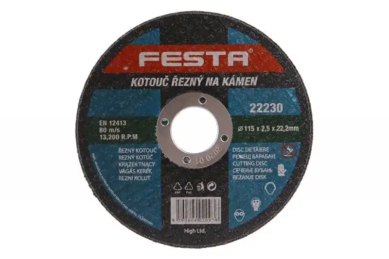 Řezný kotouč na kámen /22,2mm FESTA