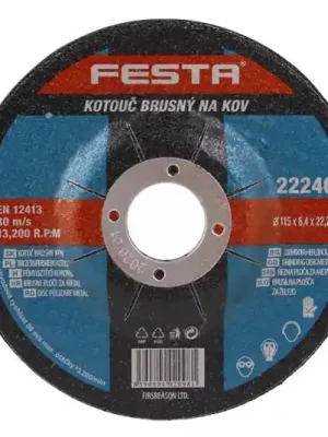 Brusný kotouč na kov /22,2mm FESTA
