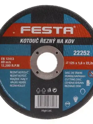 Řezný kotouč na nerez FESTA
