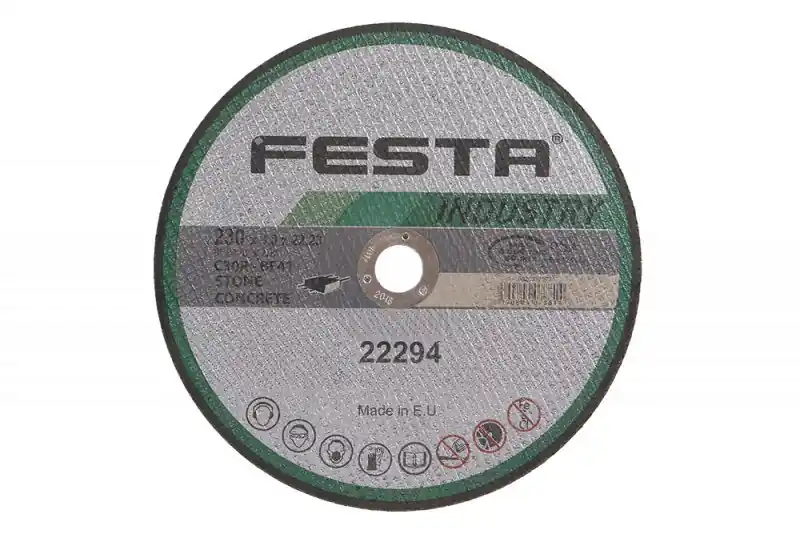 Řezný kotouč na kámen 230x3,0mm /22,2mm INDUSTRY FESTA