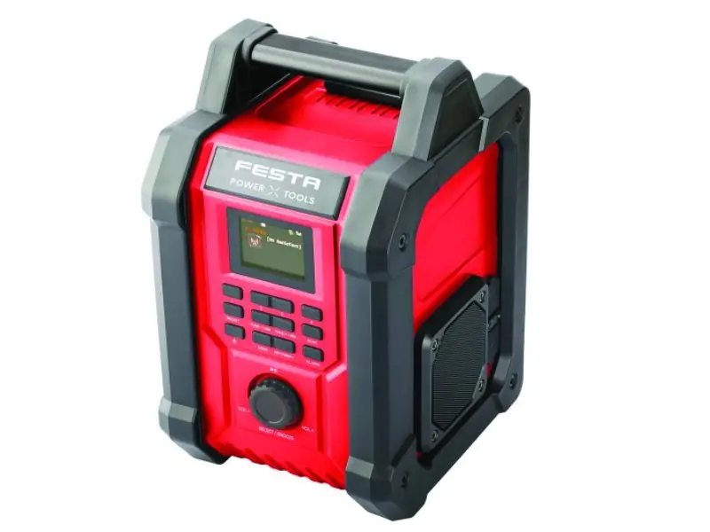 Aku rádio SHARE20V, DAB+/FM/BT/USB, IPX 54 FESTA