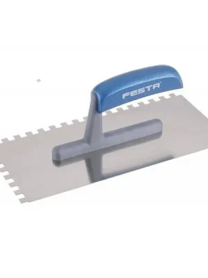Hladítko zubové 280x130mm zub nerez/dřevo FESTA