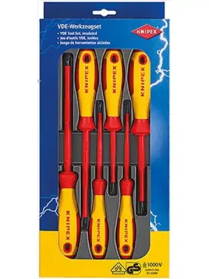 Souprava šroubováků plochý + PH elektro 1000V VDE 6ks