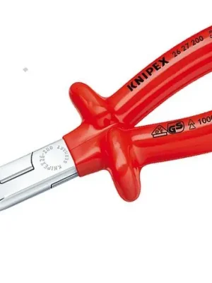 Kleště půlkulaté s břity vyhnuté 40° 200mm 1000V VDE