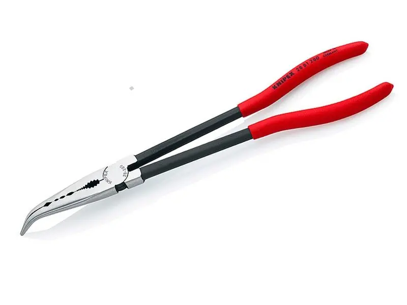 Kleště půlkulaté montážní vyhnuté 40° 280mm