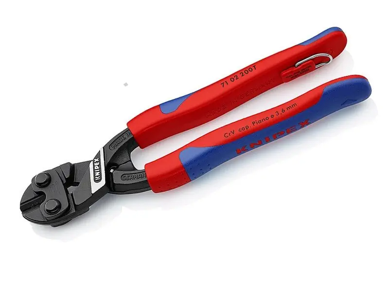 Kleště štípací pákové 200mm KNIPEX CoBolt s pojistným okem