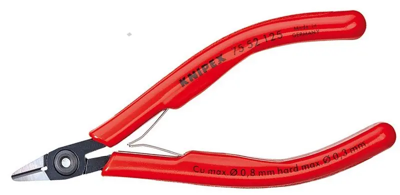 Kleště štípací boční 125mm pro elektroniku