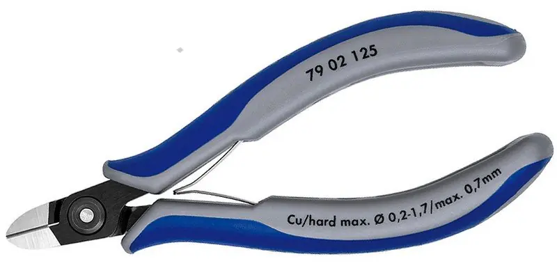 Kleště štípací boční přesné 125mm pro elektroniku