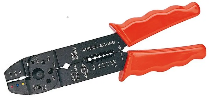 Kleště konektorovací 215mm pro izolovaná kabelová oka a konektory 9721215
