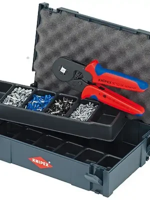 Souprava kabelových koncovek s kleštěmi pro dutinky - systainer Knipex 979009