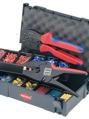 Souprava kabelových koncovek s kleštěmi pro kabelové spojky - systainer Knipex 979022