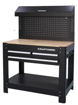 AKCE KW Pracovní stůl 1142 x 612 mm 3 zásuvky + skříňka PROFI Line