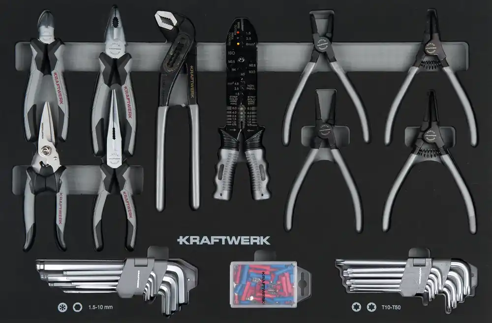 Sada kleští a klíčů Inbus, Torx 78ks COMPLETO EVA Basic Line