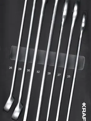 Sada klíčů očkoplochých 25-32mm 7ks "S" Basic Line