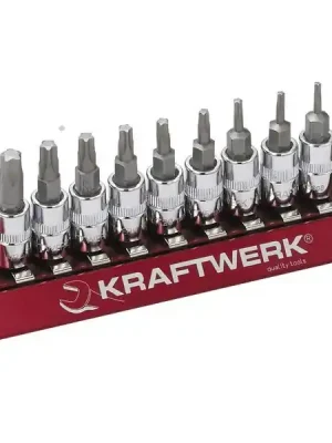 Sada 1/4" nástavců Torx 5-TX TS08-TS40 /38mm 9ks MAGALU PROFI Line
