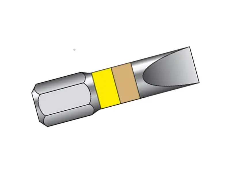 Bit 1/4" plochý 6,0mm /25mm duoCODE PROFI Line