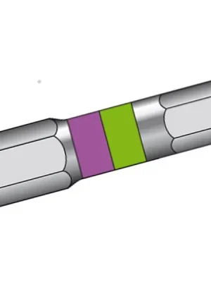 Bit 1/4" Inbus 7,0mm /25mm duoCODE 2ks PROFI Line