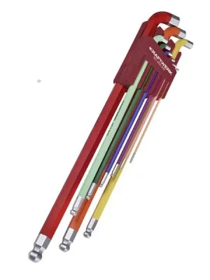 Sada klíčů Inbus 1,5-10mm s kuličkou dlouhé 9ks PROFI Line