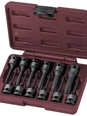 Sada nástavců 1/2" úderových Torx T10-T70 12ks PROFI Line