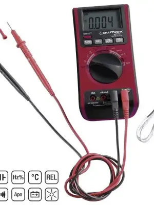 AKCE KW Multimetr digitální VDE 1000V PROFI Line