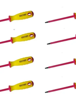 Sada šroubováků Torx s otvorem VDE 1000V 8ks rgokraft PROFI Line