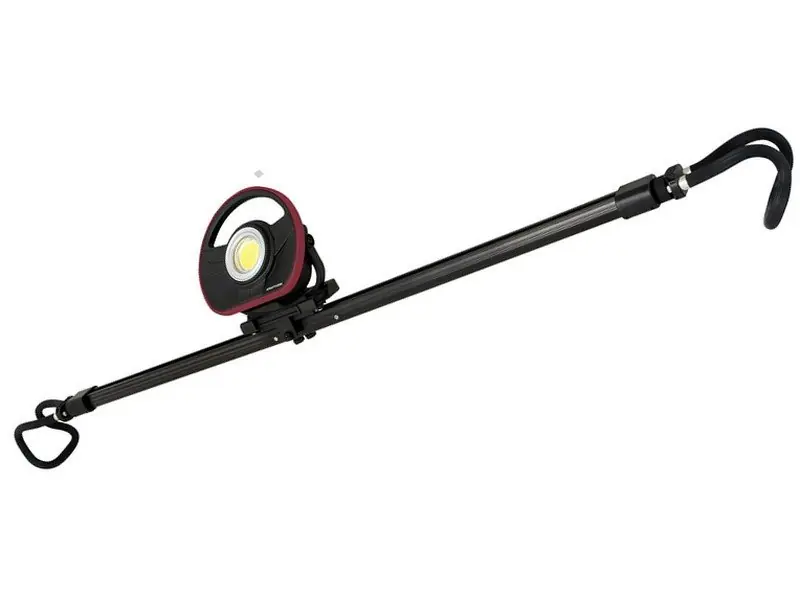 LED svítilna Li-Ion 7,4V / 2200mAh 10W COB LED W1000 s vodící lištou PROFI Line