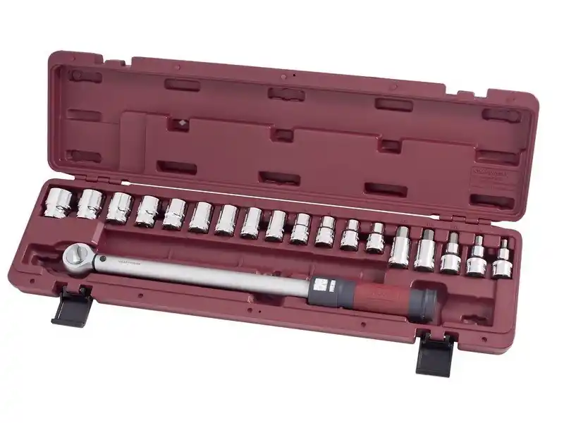 Momentový klíč 1/2" s příslušenstvím ergokraft 19ks Automotive