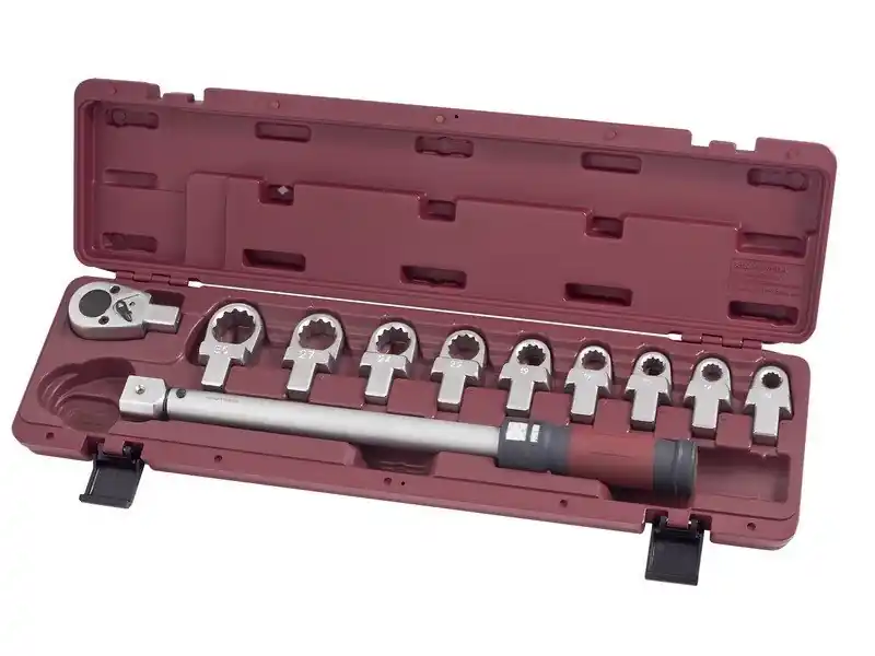 Momentový klíč 1/2" 40-200Nm /24Z s očkovými nástavci ergokraft 11ks Automotive
