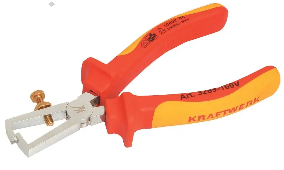 Kleště odizolovací 160mm VDE 1000V ergokraft PROFI Line