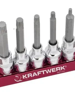 Sada 1/2" nástavců XZN M5-M12 /100mm 5ks MAGALU PROFI Line