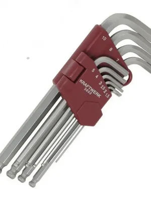 Sada klíčů Inbus 1,5-10,0mm s kuličkou 10ks PROFI Line