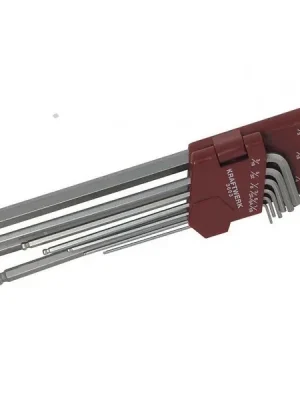 Sada klíčů Inbus 1/16"-3/8" s kuličkou 9ks PROFI Line