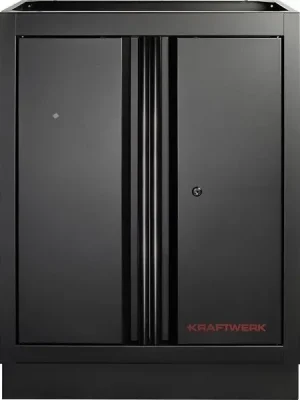Dílenská skříň spodní 2 dveře 680x458x910mm MOBILIO BLACK dílenský nábytek