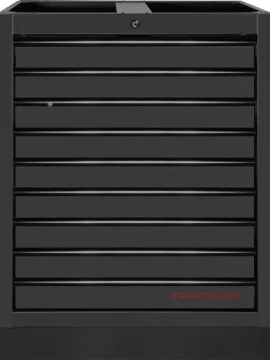 Dílenská skříň spodní 9 zásuvek 680x458x910mm MOBILIO BLACK dílenský nábytek