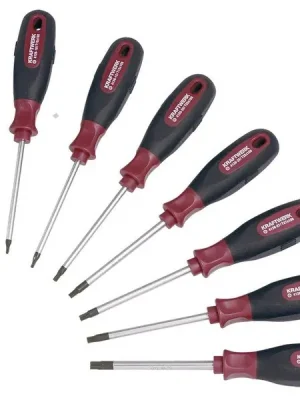 Sada šroubováků Torx T08-T40 s otvorem ergokraft 8ks PROFI Line